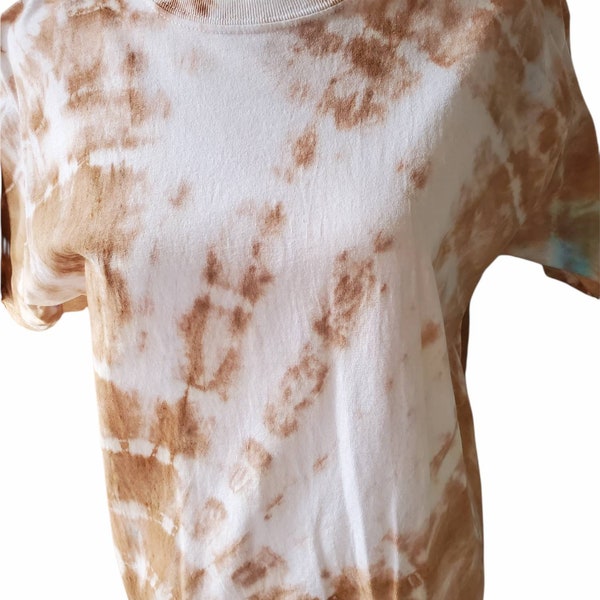 Brown Tie Dye Long Sleeve