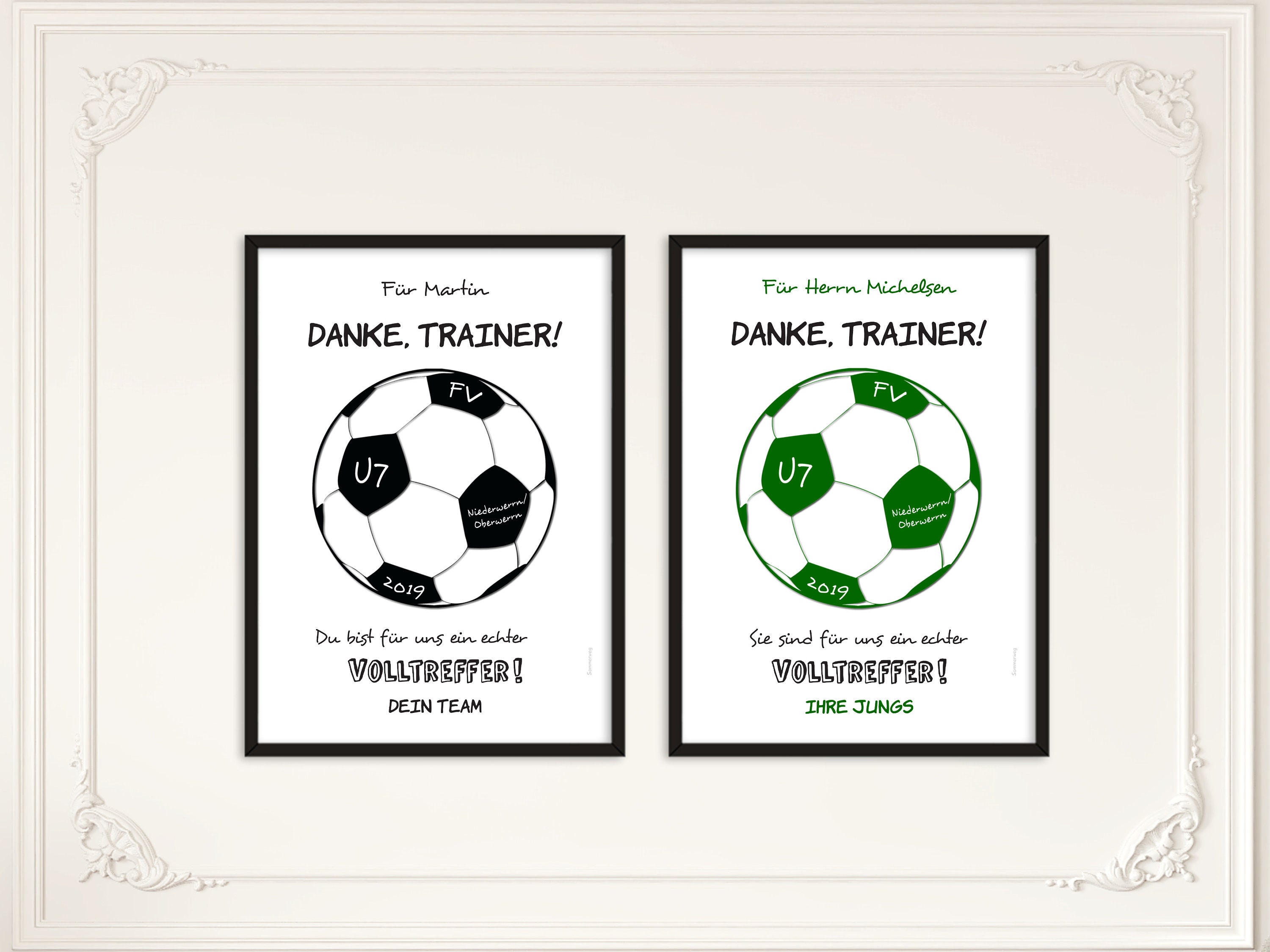 Danke TrainerIn Farb u Textvarianten Etsy.de