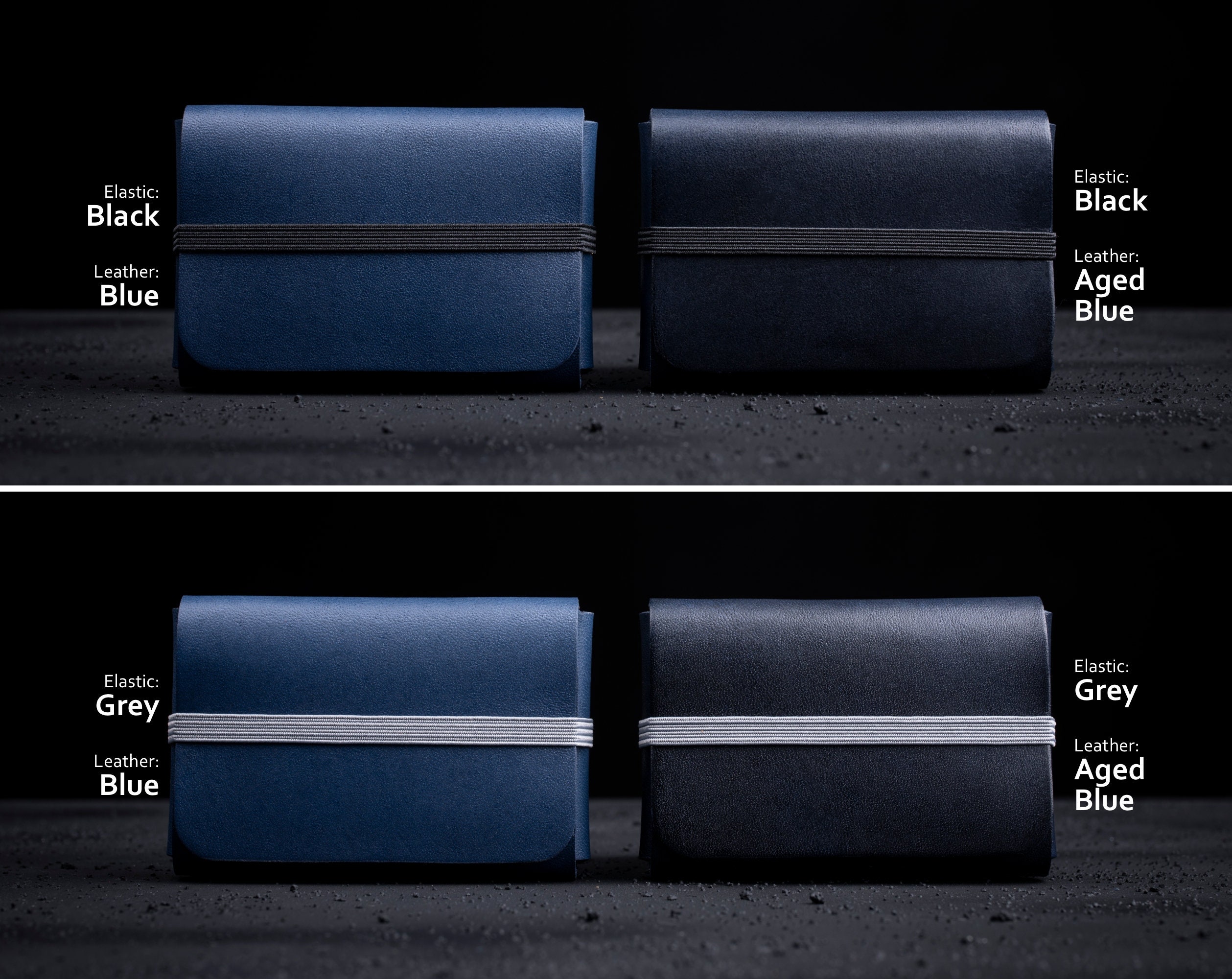 Personalized Minimalist Leather Wallet Card Holder Coins | Etsy