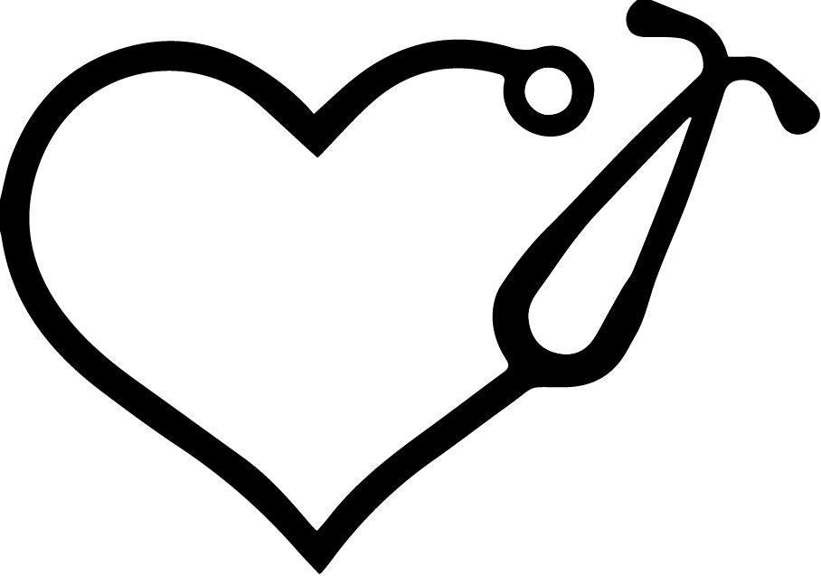 Download Stethoscope Vinyl Svg File Decal For Monogram Etsy