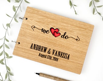 Wedding Guest Book Sign Wedding Album Rustic Wedding Guestbook Wooden Guest Book Wedding Gift Guest Book Idea Custom Wooden Guestbook