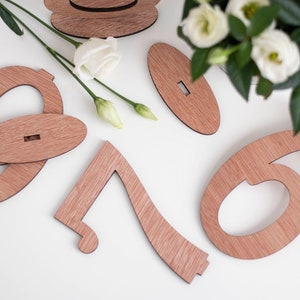 Table Centerpiece for Rustic Wedding Decor Wood Table Numbers, Wedding Table Numbers, Wedding Table Decor