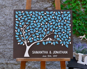 3D Wedding guest book Alternative Tree of life Rustic wedding gift wedding decor wooden guest book Rustic guest book wedding tree sign