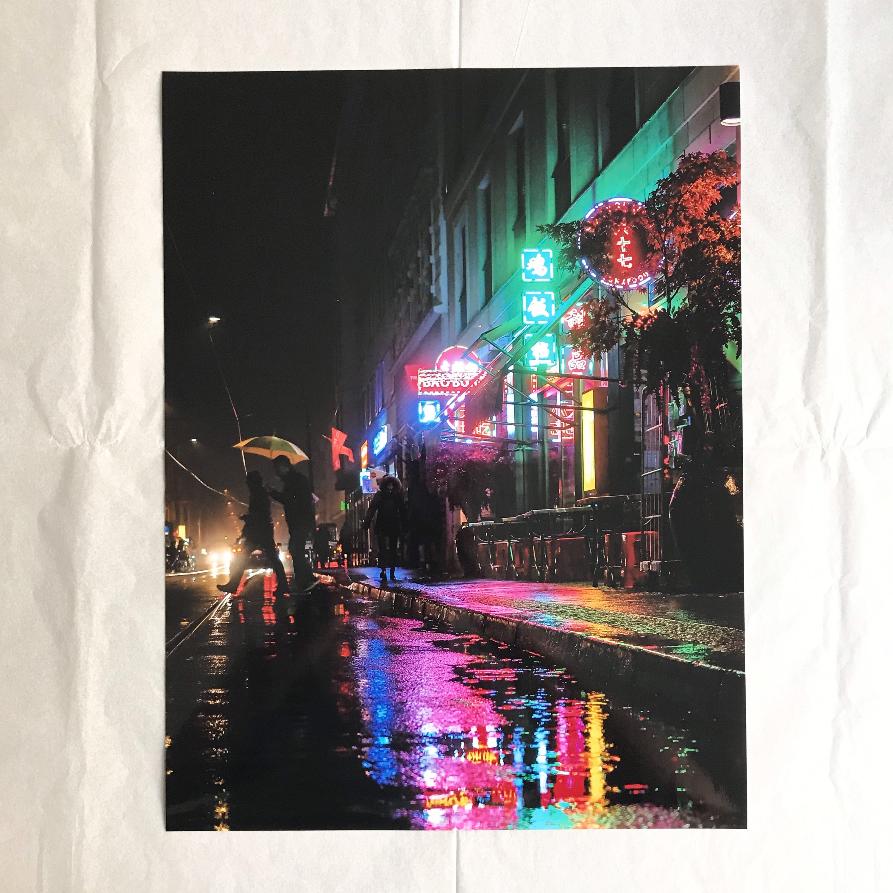 Neon Lights Poster/Print printed image in A4 A3 50 x 70 cm Etsy