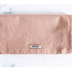 vintage miu miu dust bag