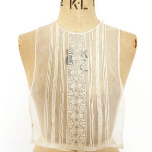 vintage / antique lace bib