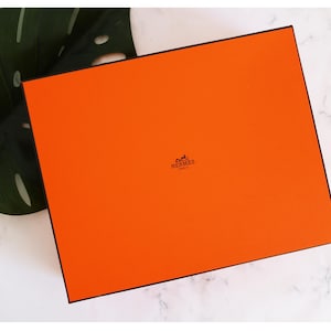 vintage hermes gift box