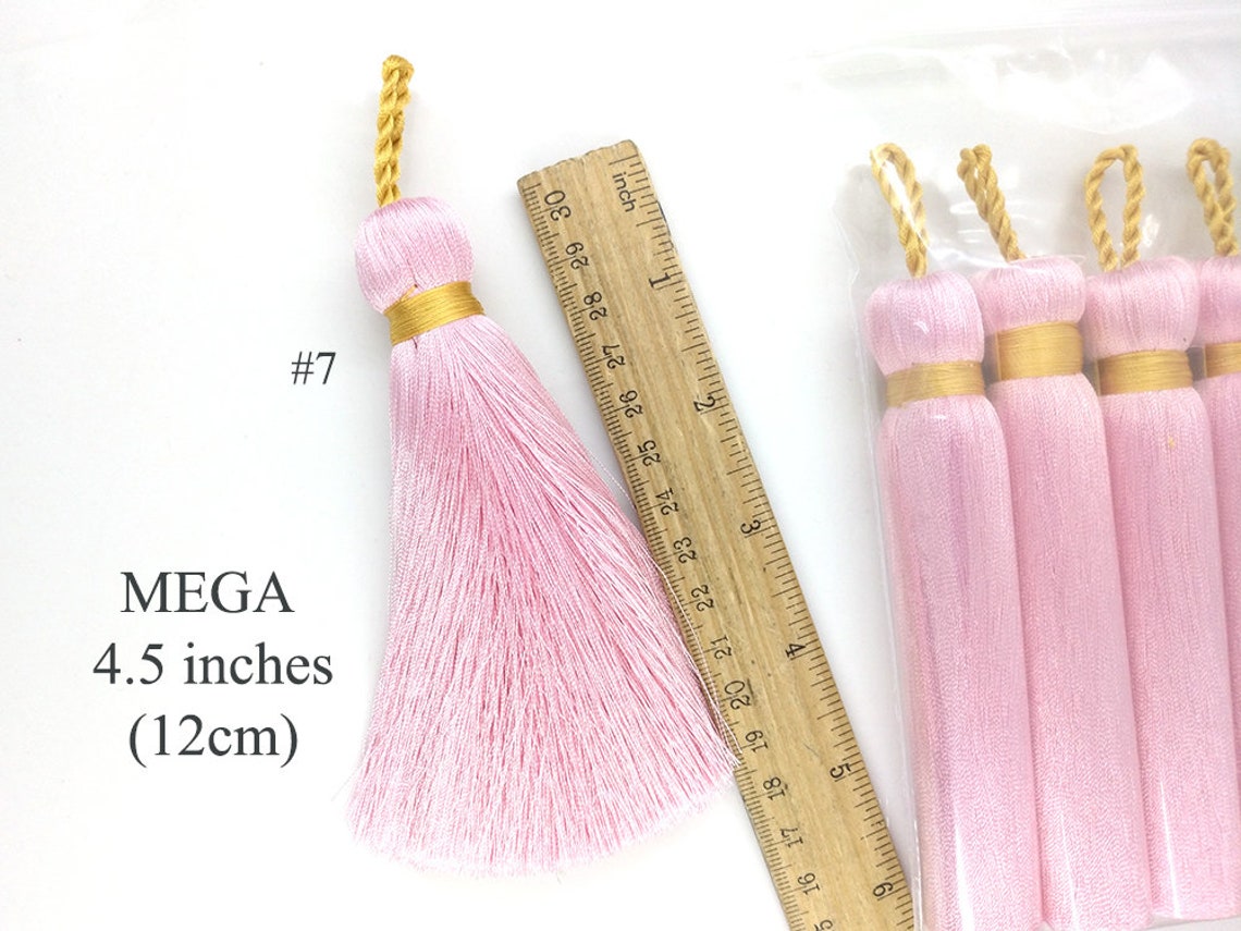 Decorative tassel 4.5 inch 12cm MEGA thick tassel Etsy