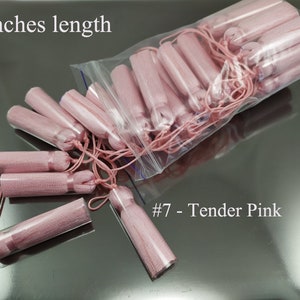 Pink 2 inches silk tassels, tender pink tassel #7, Mala tassels, Artificial Silk Tassels, High Quality, Earring Findings, Mini Tassel Craft
