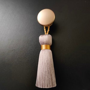 Tassel Furniture Decorations, Door decor tassel 3.5 inch (9cm), MEGA thick tassel, Doorknob tassel, Door handle accessory, 100+ colors
