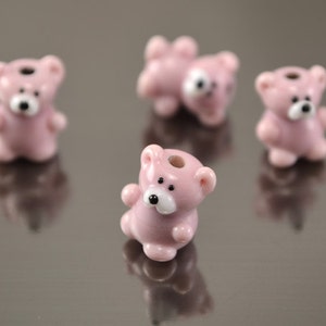 Cute Beads - 28mm Cute AB Teddy Bear Bead Chunky Acrylic or Plastic Be –  Delish Beads