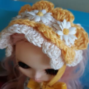 Blythe doll headband, Blythe doll dress, Blythe doll clothes, Blythe doll accessories,  Also fits the American girl dolls