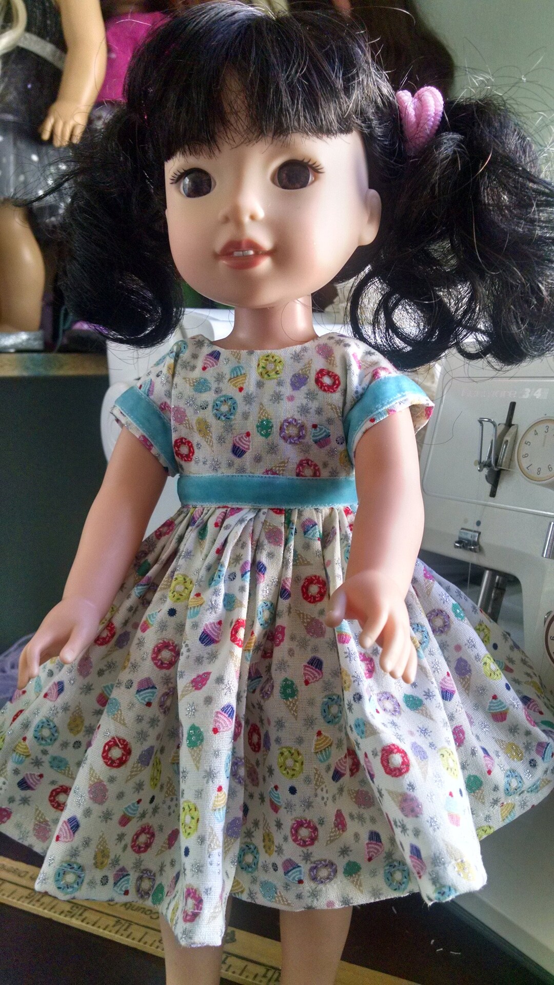 14 Inch Doll Dress, 14 Inch Doll Clothes, American Made Clothes for 14