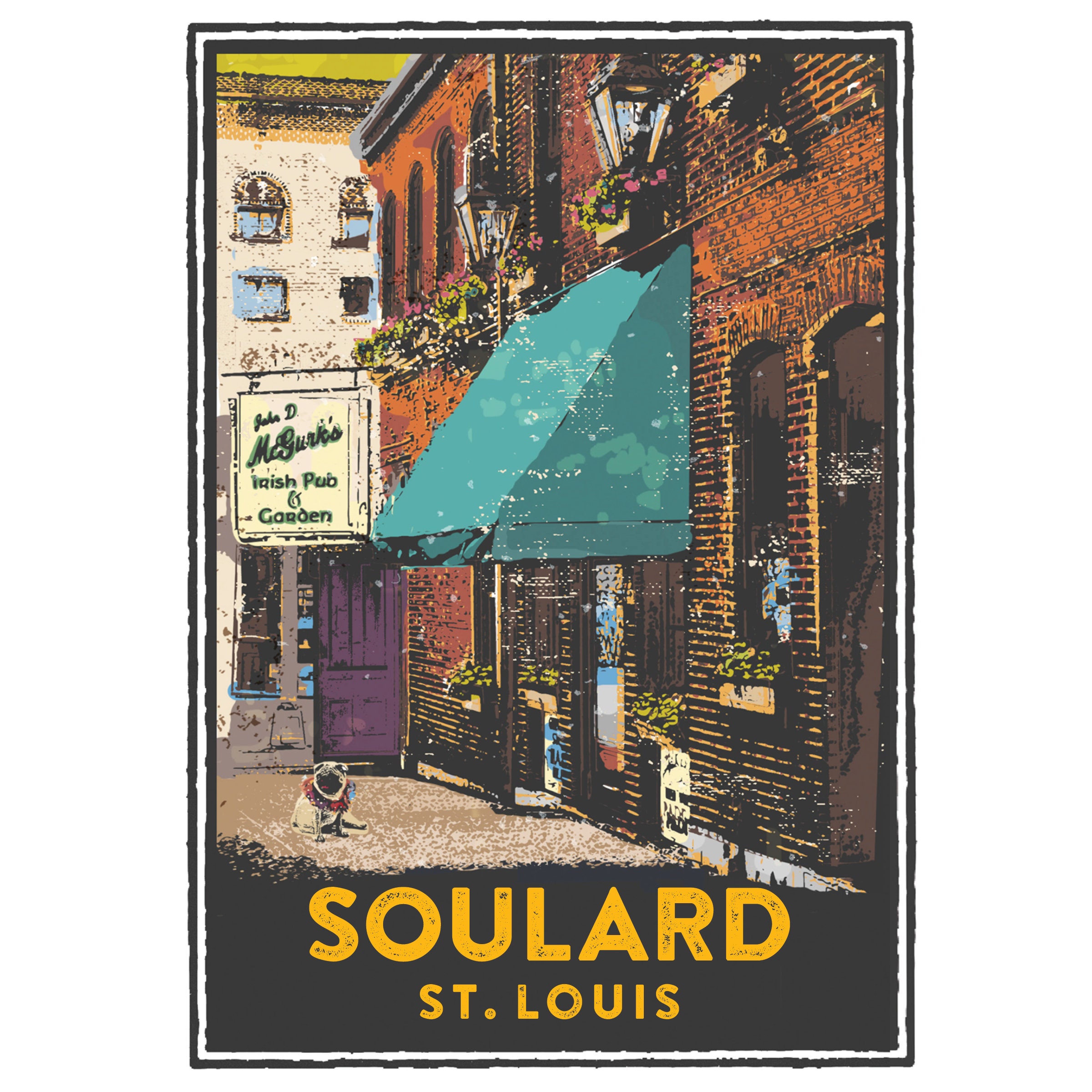 St. Louis Key Chain – Hollis Leather