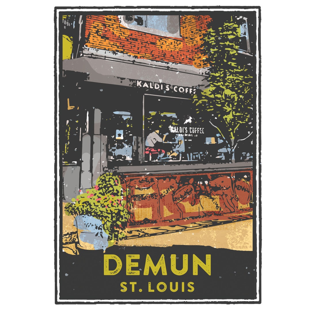 St. Louis Gesture Series, Kaldi's in Demun. STL. Kaldis Coffe. St