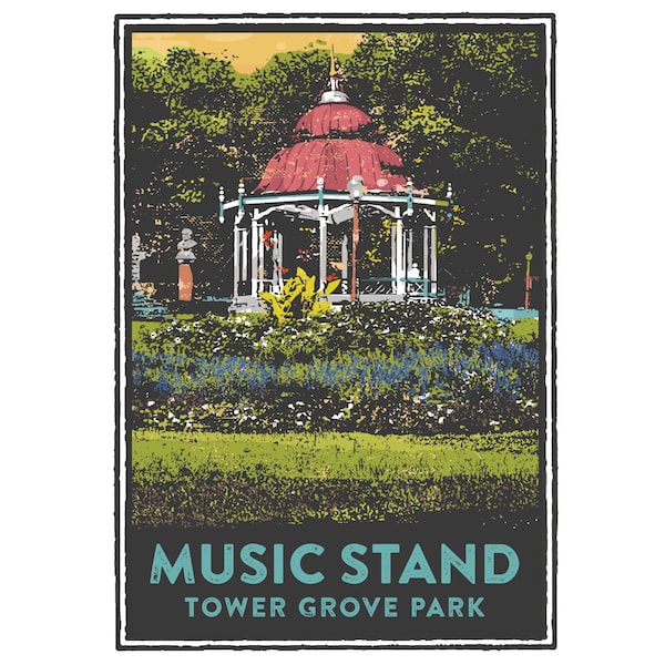 St. Louis Gesture Series, The Music Stand in Tower Grove Park