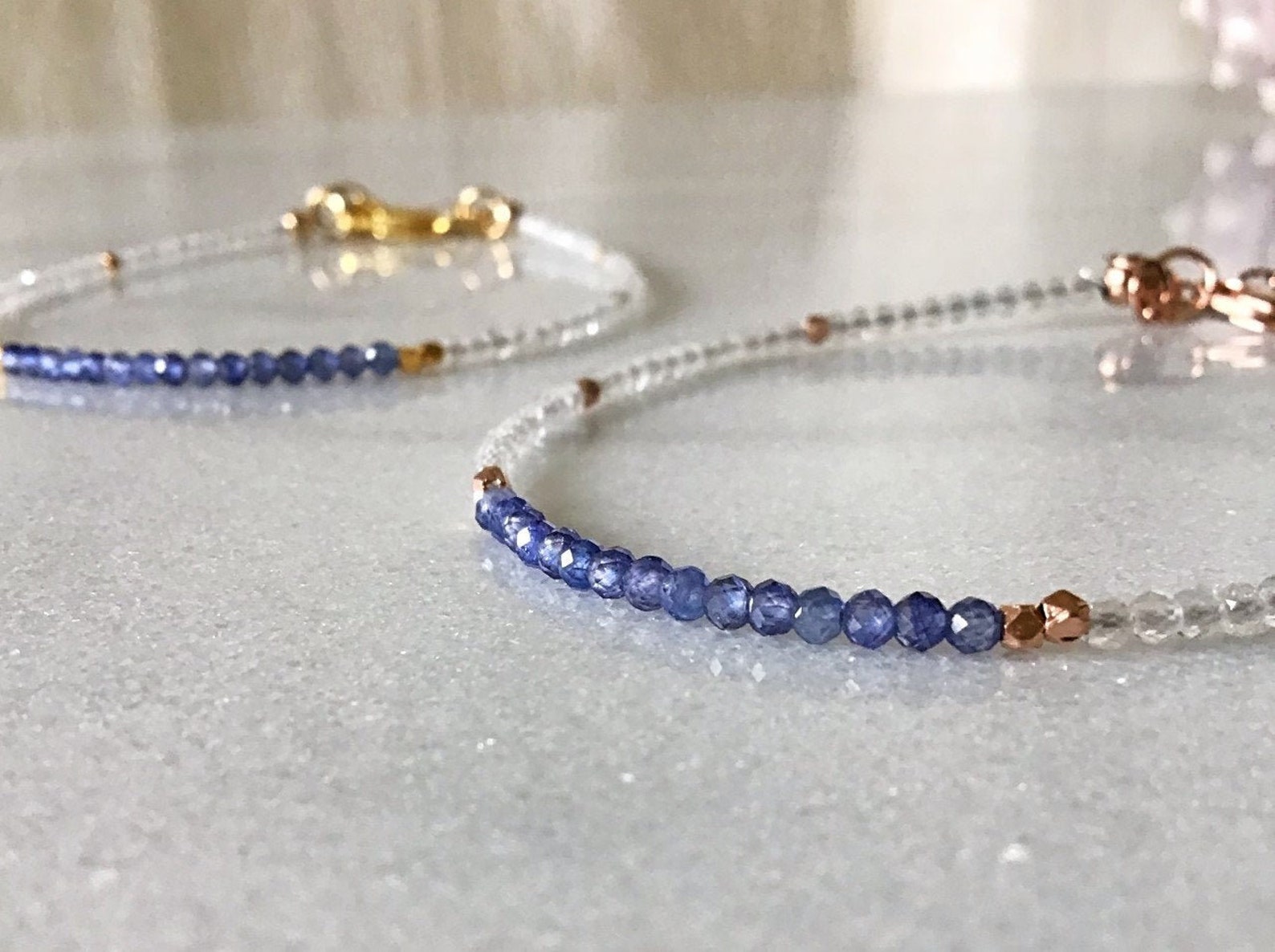 Sapphire Bracelet Etsy