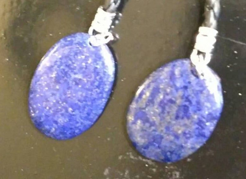 Hand made Lapis lazuli earrings