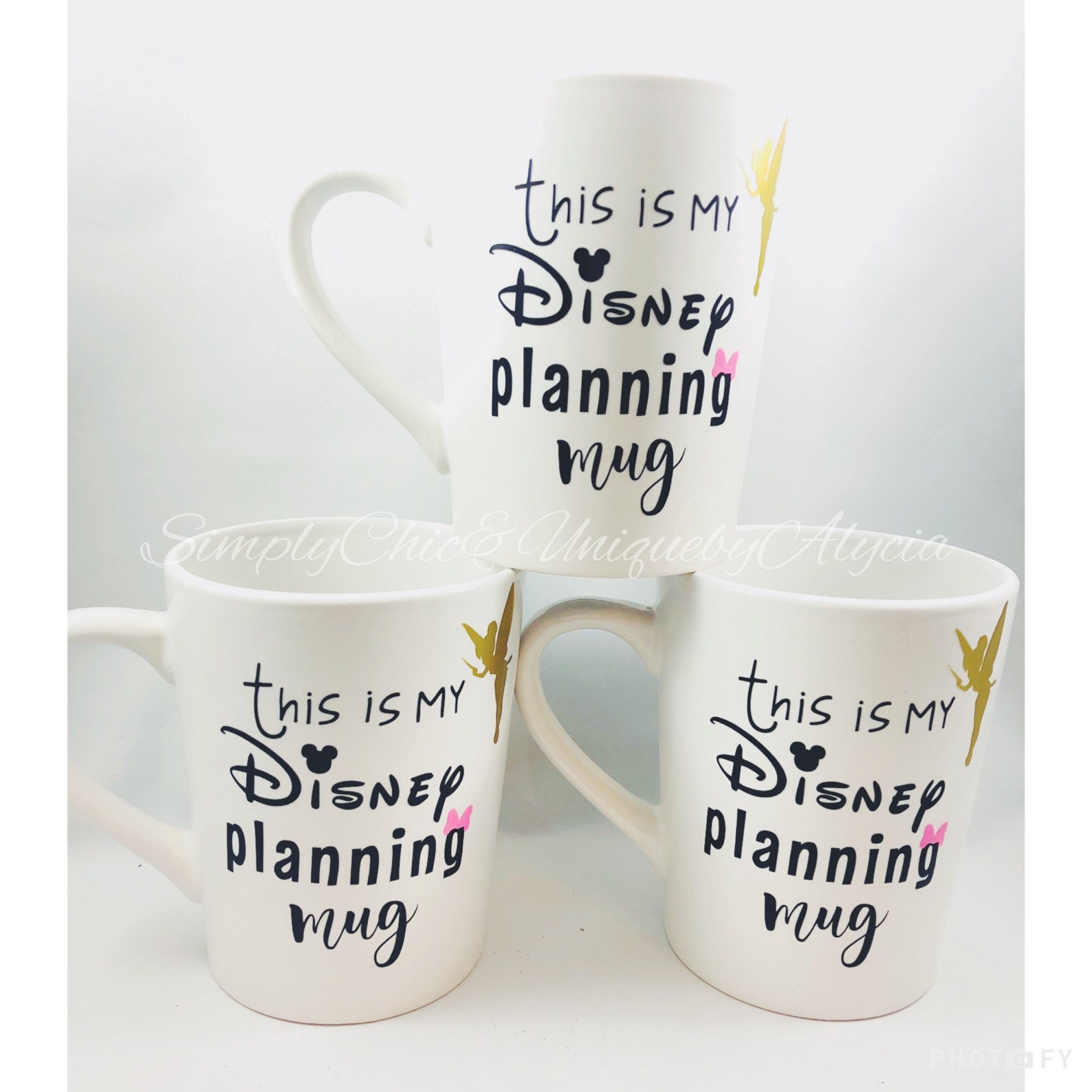 This is My Disney Planning Mug Coffee Mug Wine Glass Travel Etsy