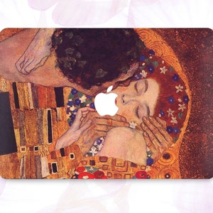 Kiss Macbook Air 13 2018 Art Design Gustav Klimt Macbook Pro 15 Case Painting Macbook Air 11 Macbook Pro 13 Case Macbook Pro 13 Case CBB2145