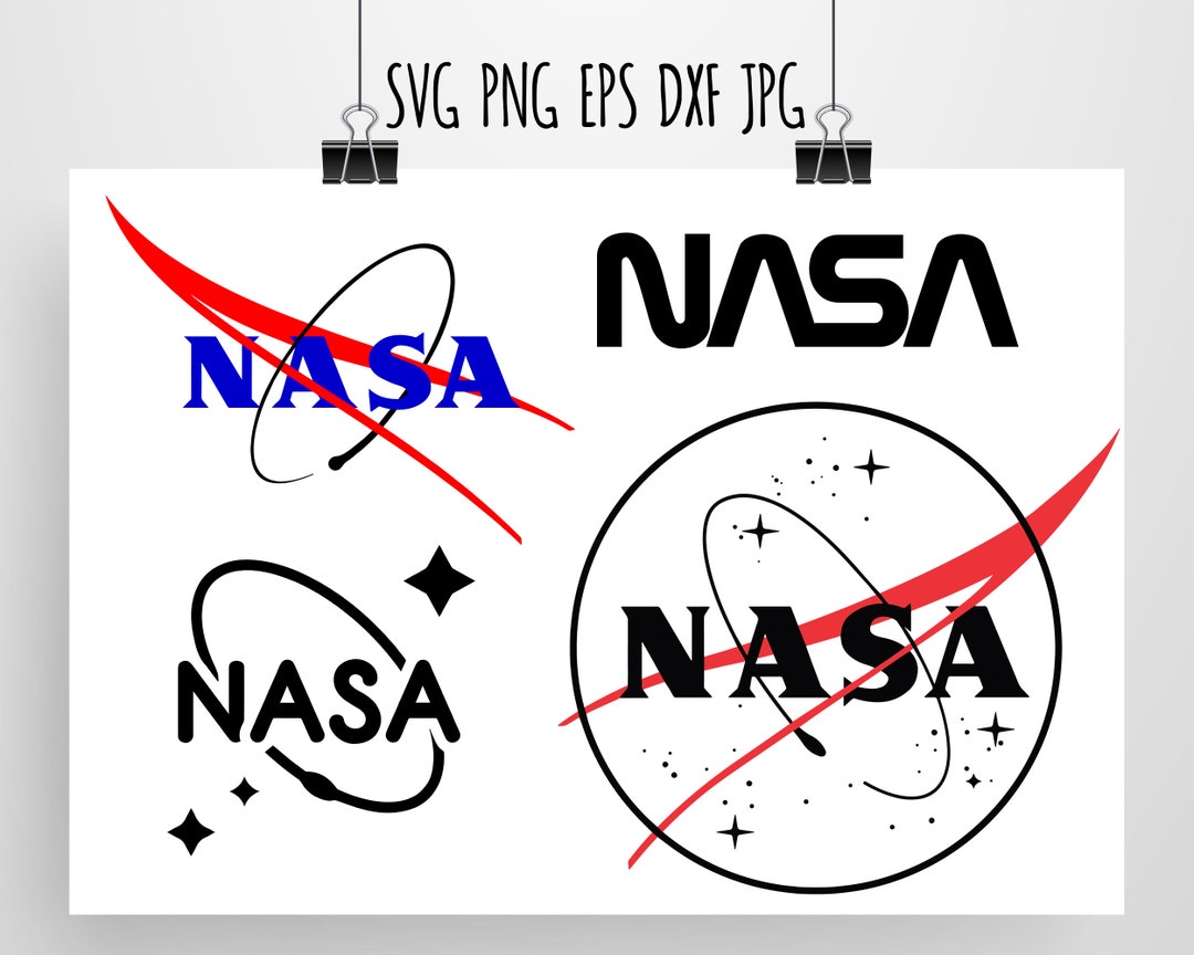 Nasa Svg Nasa Logo Digital Files Svg Nasa T-shirt Art Design - Etsy