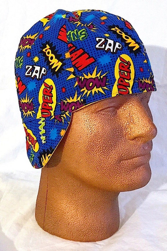 orange bandanna welding Caps welder hat pipe fitter Bikers