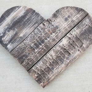 Large Wood Pallet Heart Heart Wood Pallet Heart Wood Heart Pallet Heart Large Heart image 4