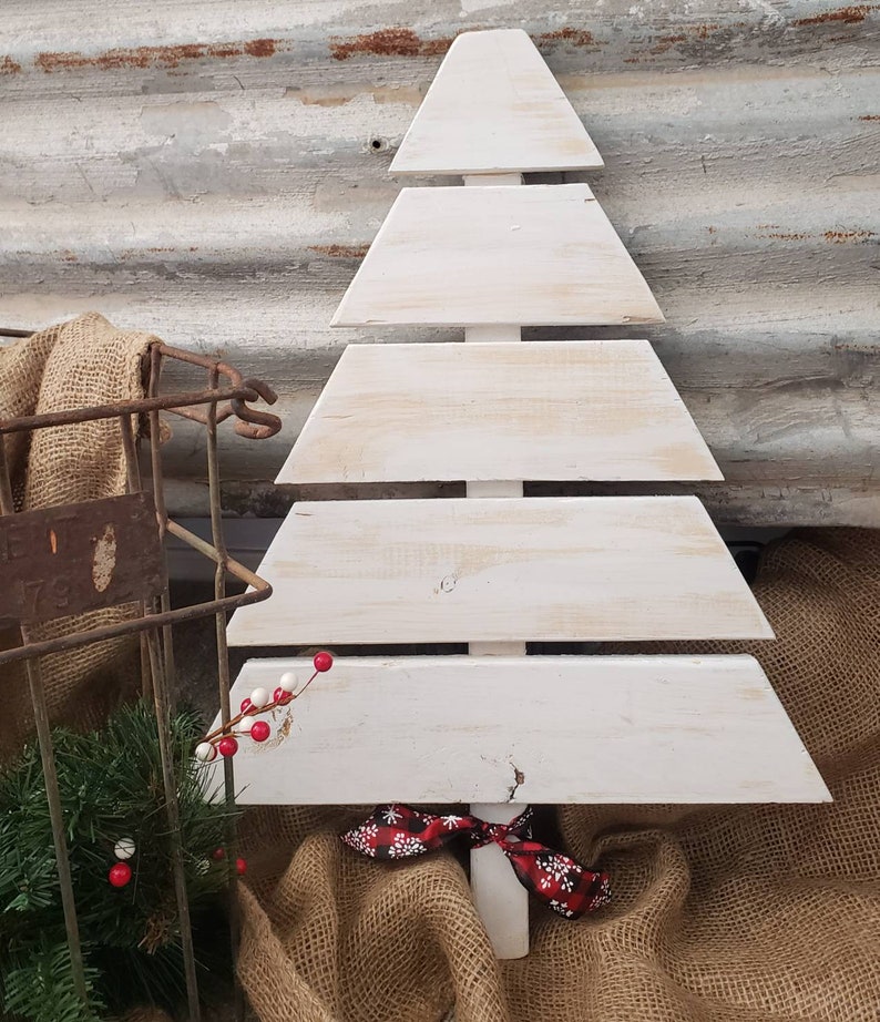 Pallet Christmas Tree Christmas Tree Pallet Tree Tree Etsy
