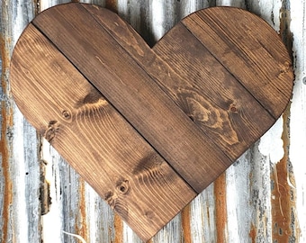 Large Wood Pallet Heart | Heart | Wood Pallet Heart | Wood Heart | Pallet Heart | Large Heart