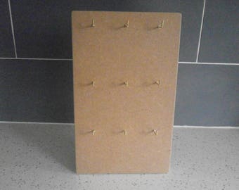 MDF Display Board with hooks and detachable stand