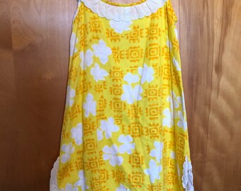 Waltah Clarke Yellow Mini Dress