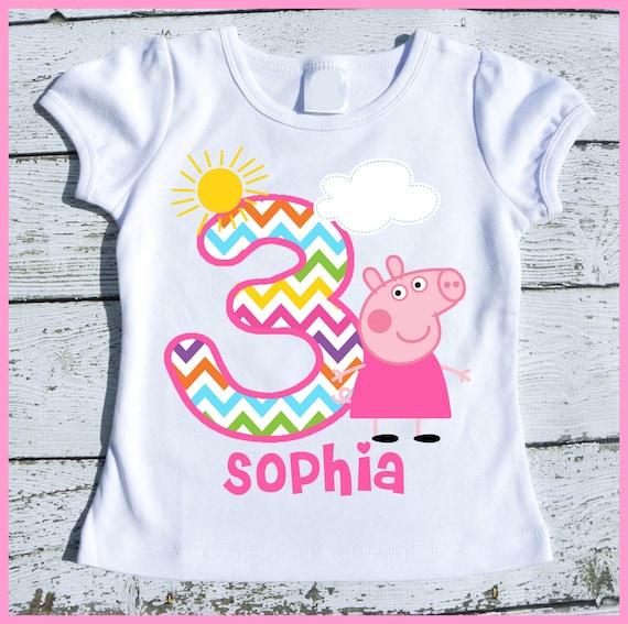 playeras personalizadas de peppa pig