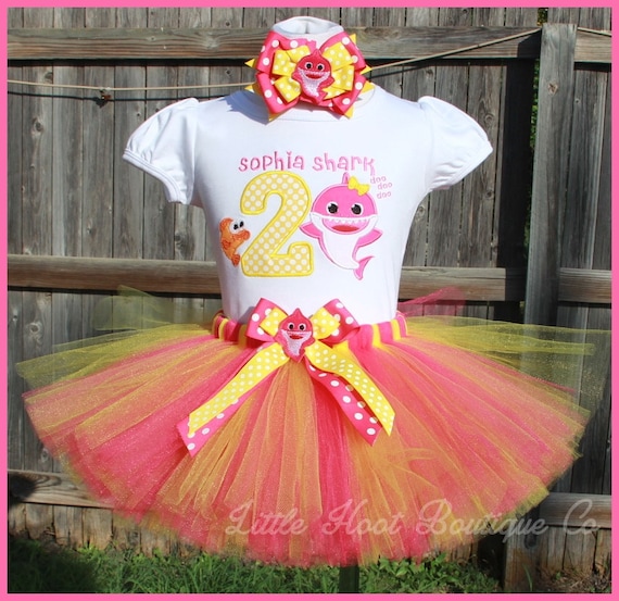 etsy baby shark outfit