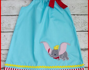 Super Cute Dumbo Elephant Pillowcase style dress