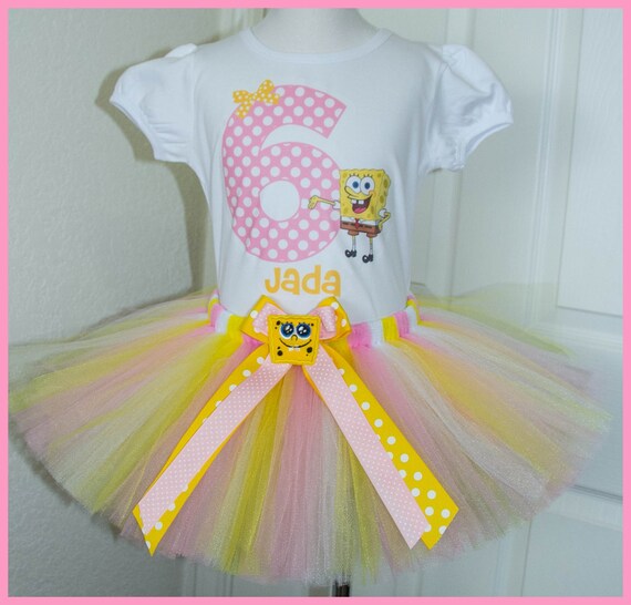 spongebob tutu birthday outfit