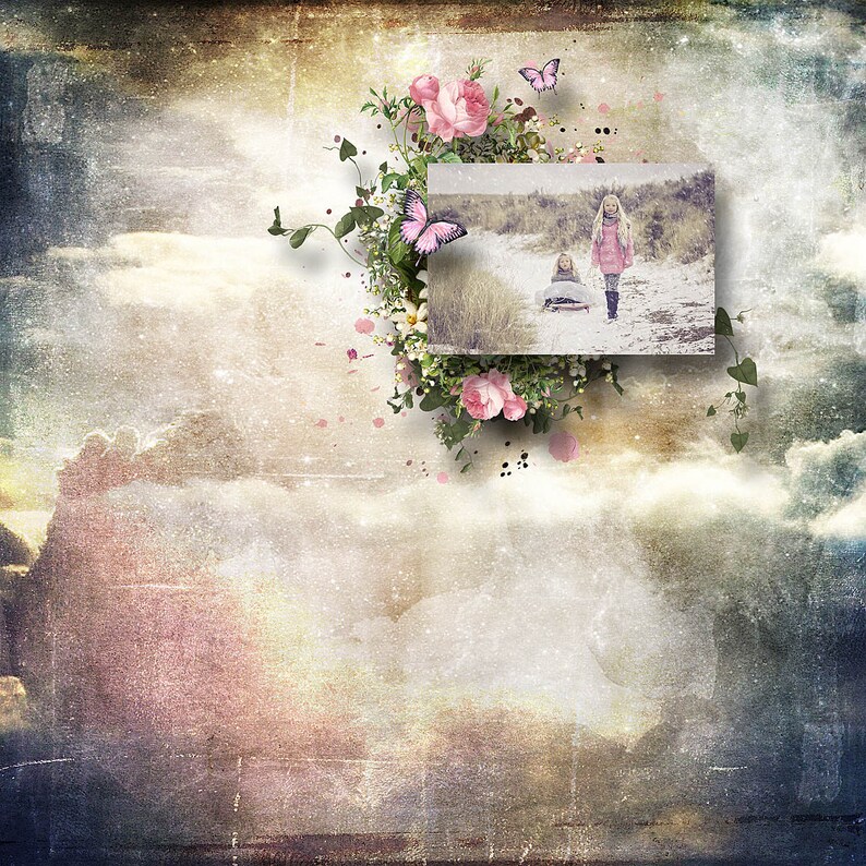 CU Commercial Use Background Papers Set of 6 for Digital Etsy Australia