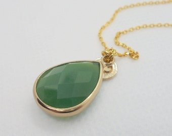 Collier Vert Émeraude