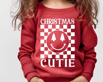 Christmas Cutie SVG PNG, Kids Christmas Shirt, Christmas SVG, Retro Christmas svg, Merry Christmas svg, Trendy Christmas svg