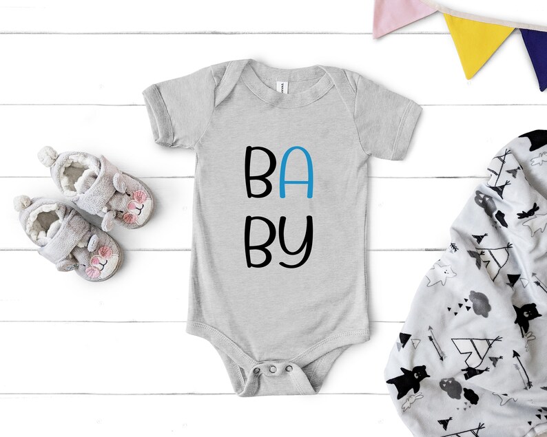 Baby A and Baby B Onesie ® Twin Onesie ® Personalized Baby Onesies