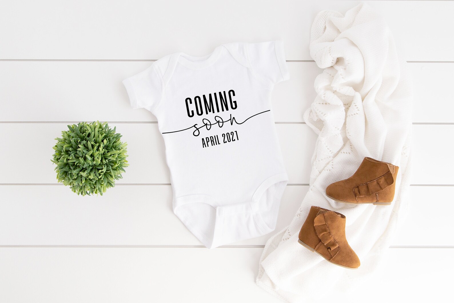 Coming Soon Onesie ® Personalized Baby Onesies ® Baby Onesie ® Custom