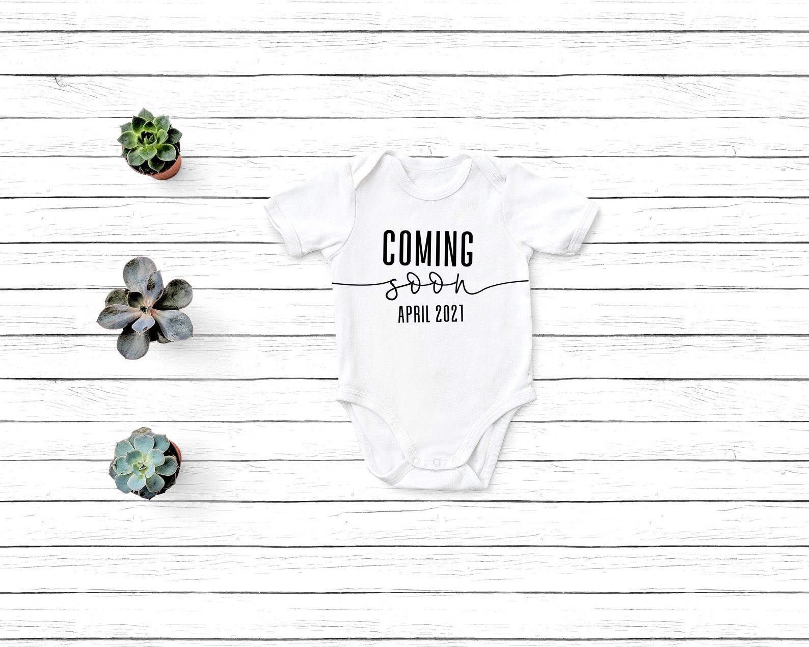 Coming Soon Onesie ® Personalized Baby Onesies ® Baby Onesie ® Custom