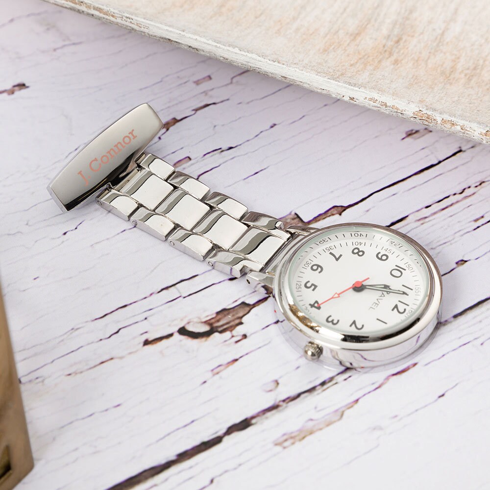 Personalised Nurse's FOB Watch Etsy