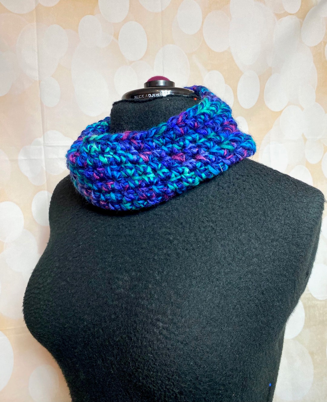 Chunky Hand Crochet Cowl Infinity Scarf - Etsy