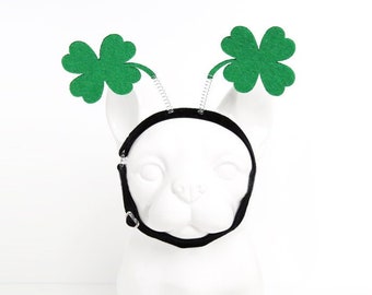 Shamrock Headband for Cats, St. Patrick's Day Cat Accessories, Cat