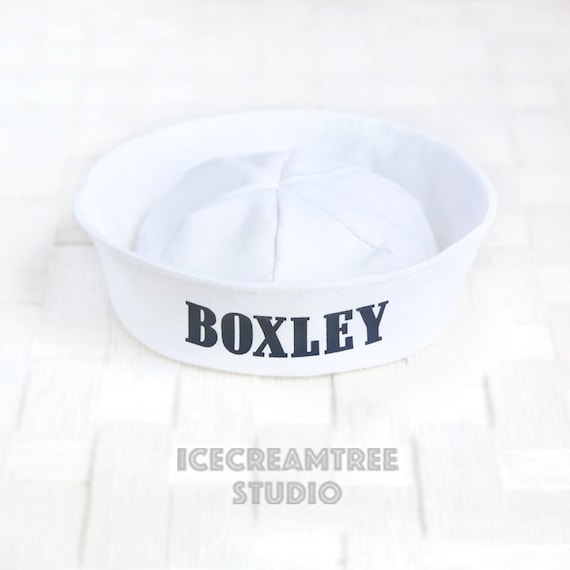 personalised sailor hat