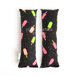 Neon Popsicles Catnip Kitty Kicker, Catnip Pillow Toy, Cat Toy, Catnip Toy, XL Long Cushion Pillow