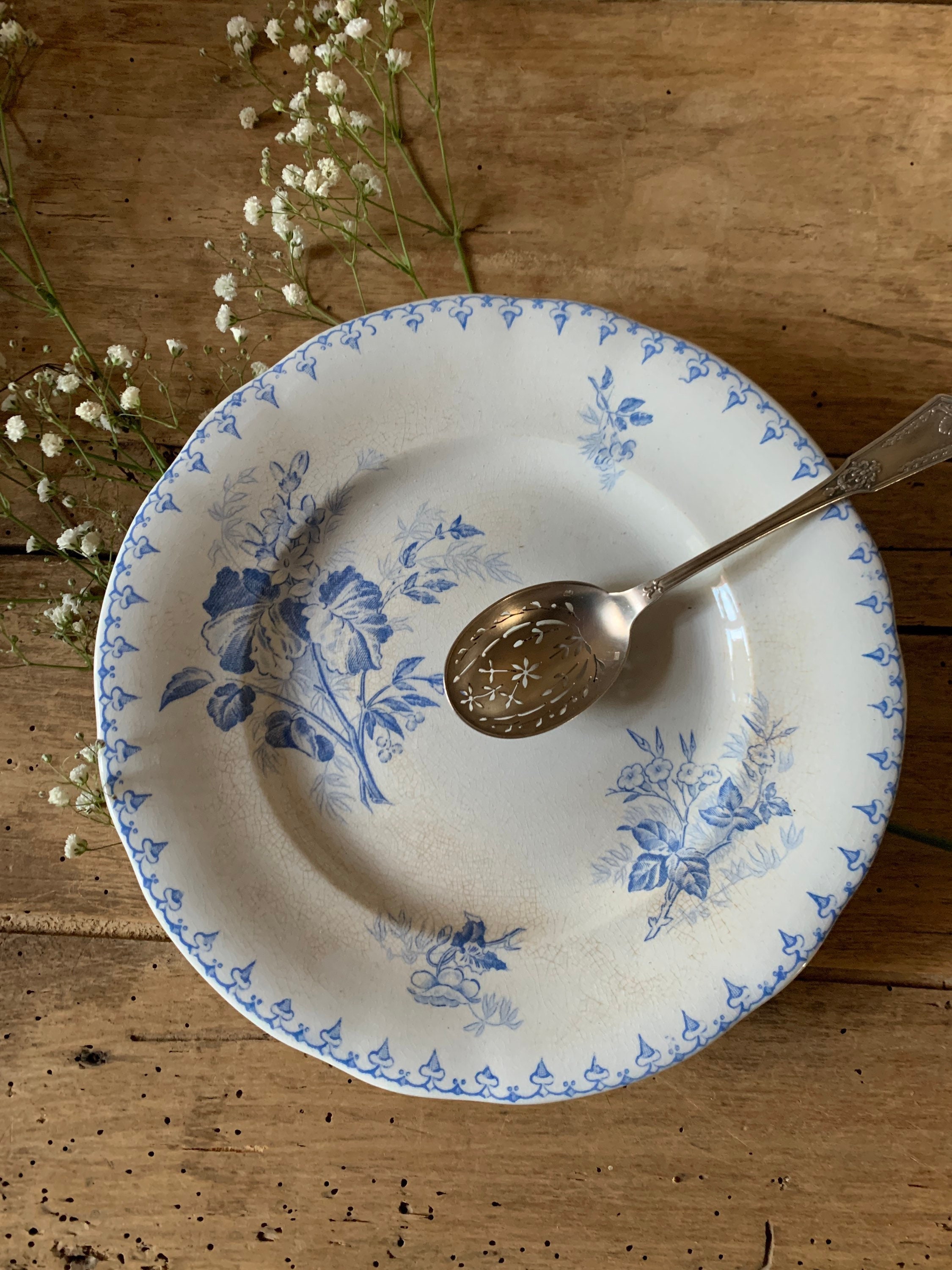 高評価レビュー Flore Sarreguemines - Etsy 食器