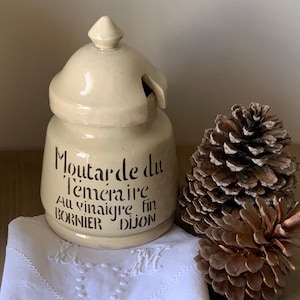 Dijon mustard pot - Etsy 日本