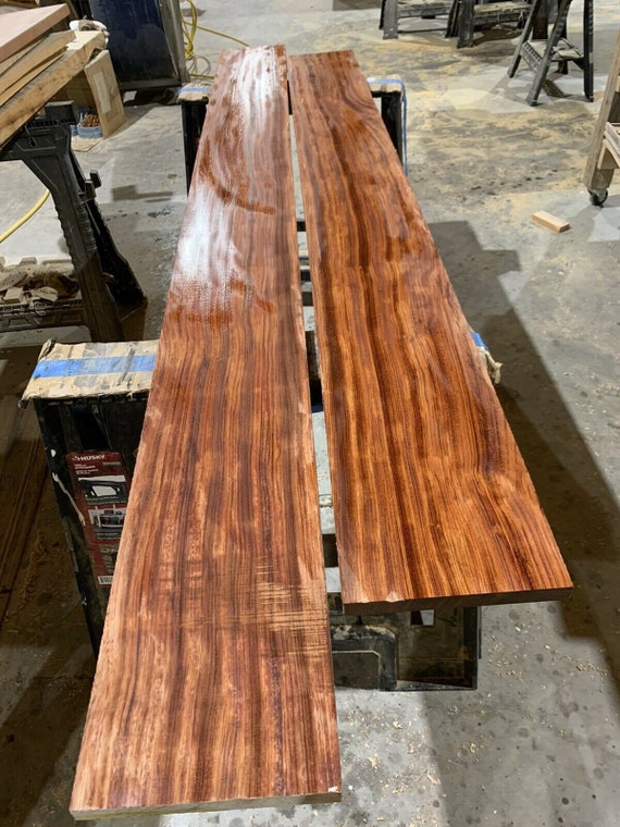 Beautiful Red Zebra Wood FAS Grade 4/4 Etsy