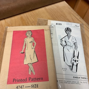 Various Mail-Order 1960's Dress Sewing Patterns